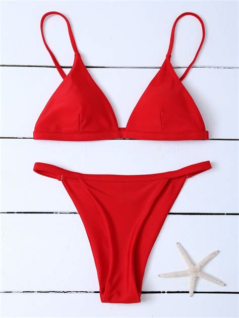 Roter bikini